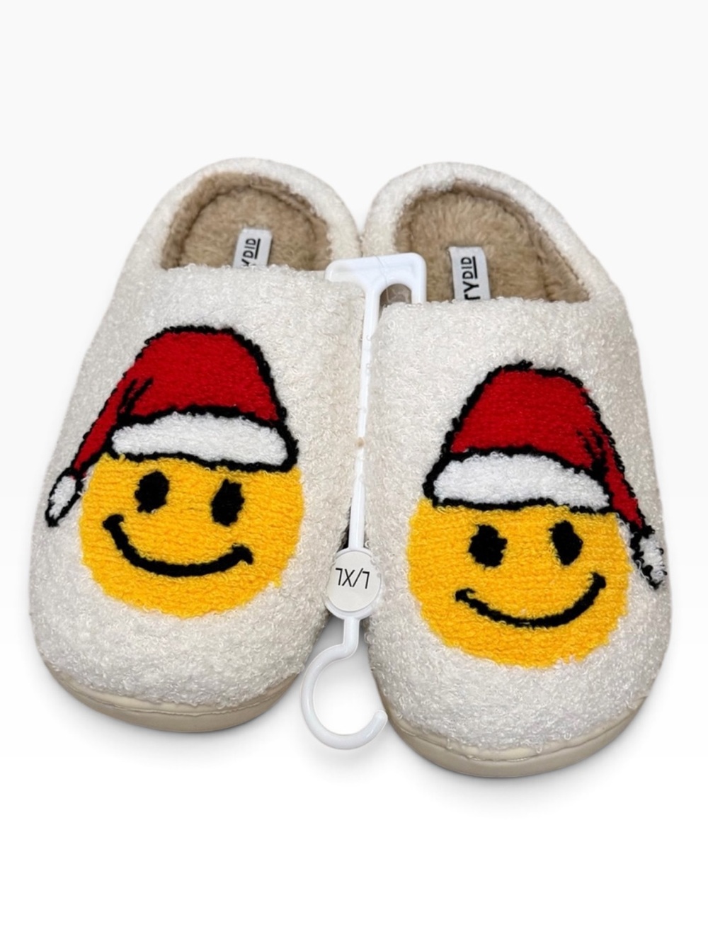 NWT Katydid Women’s L/XL (Size 10) Santa slippers.